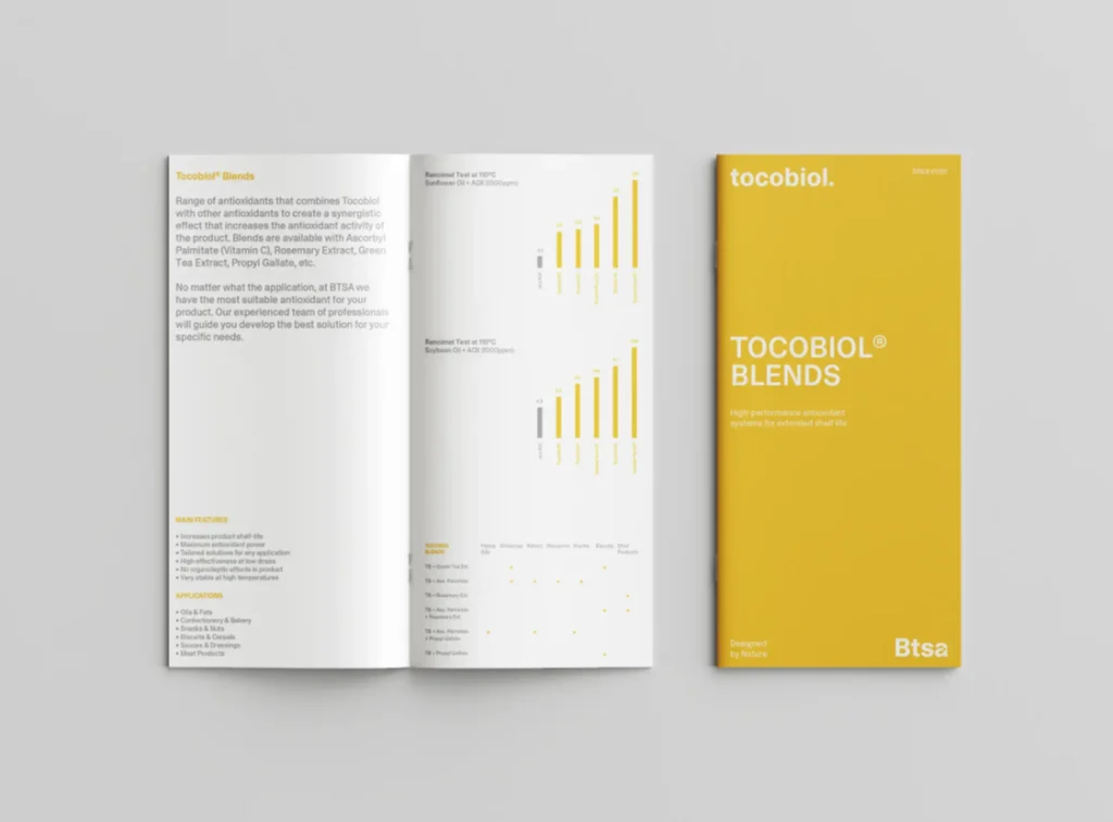 Folleto Tocobiol Blends